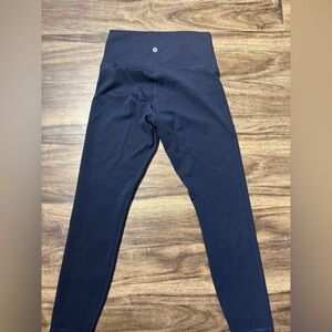 Navy blue lululemon leggings